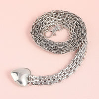 "Love Chain" Pendant Waist Belt