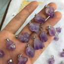 24 ct. Natural Lavender Amethyst Rock (Irregular Pendants)
