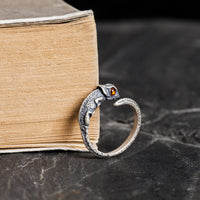 Sterling Silver Chameleon Ring