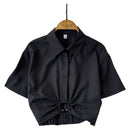 Summer Cinch Hoop Blouse