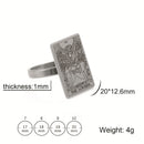 Major Arcana Tarot Stainless Steel Ring (Variety)