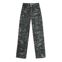 Camo Straight Jeans