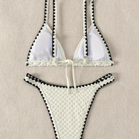 Triangle Swimsuit Split Bikini