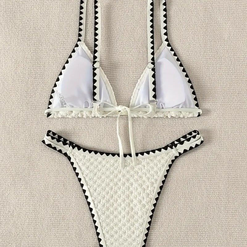 Triangle Swimsuit Split Bikini