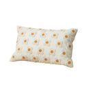 Flower Embroidered Pillowcase