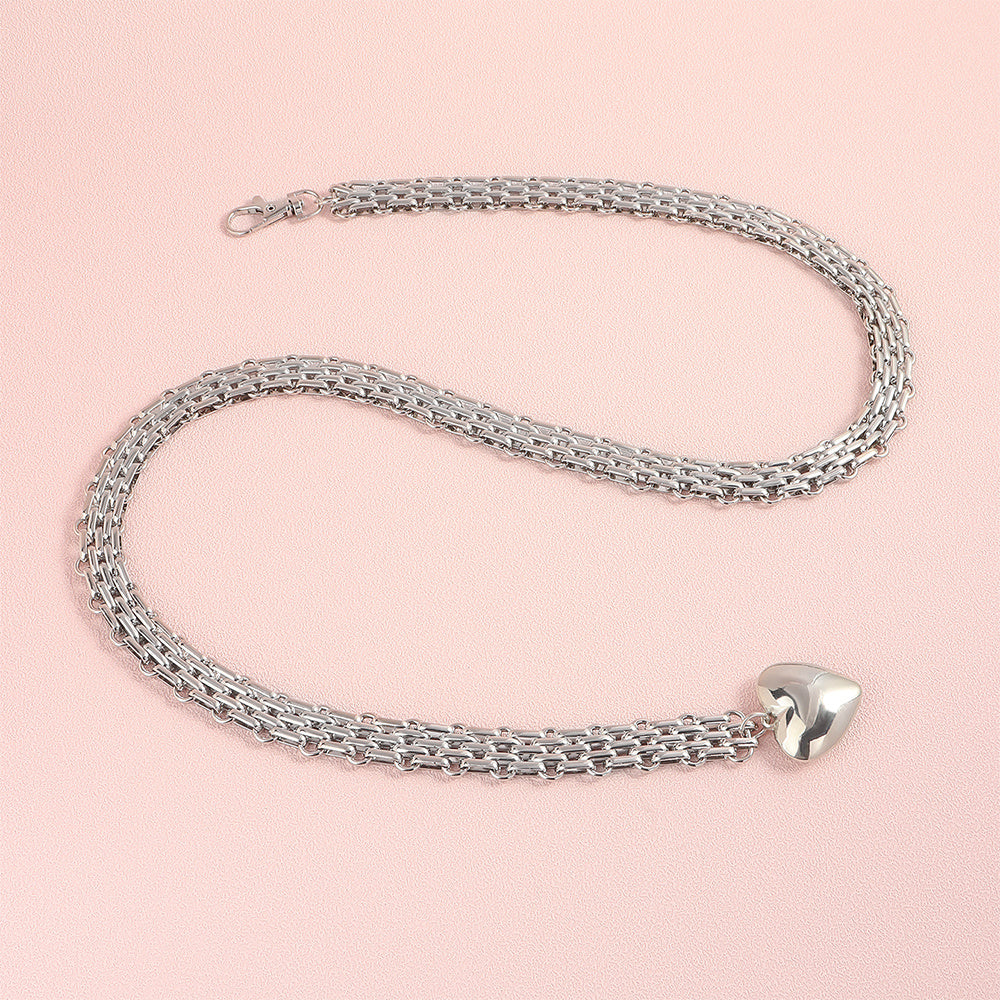 "Love Chain" Pendant Waist Belt