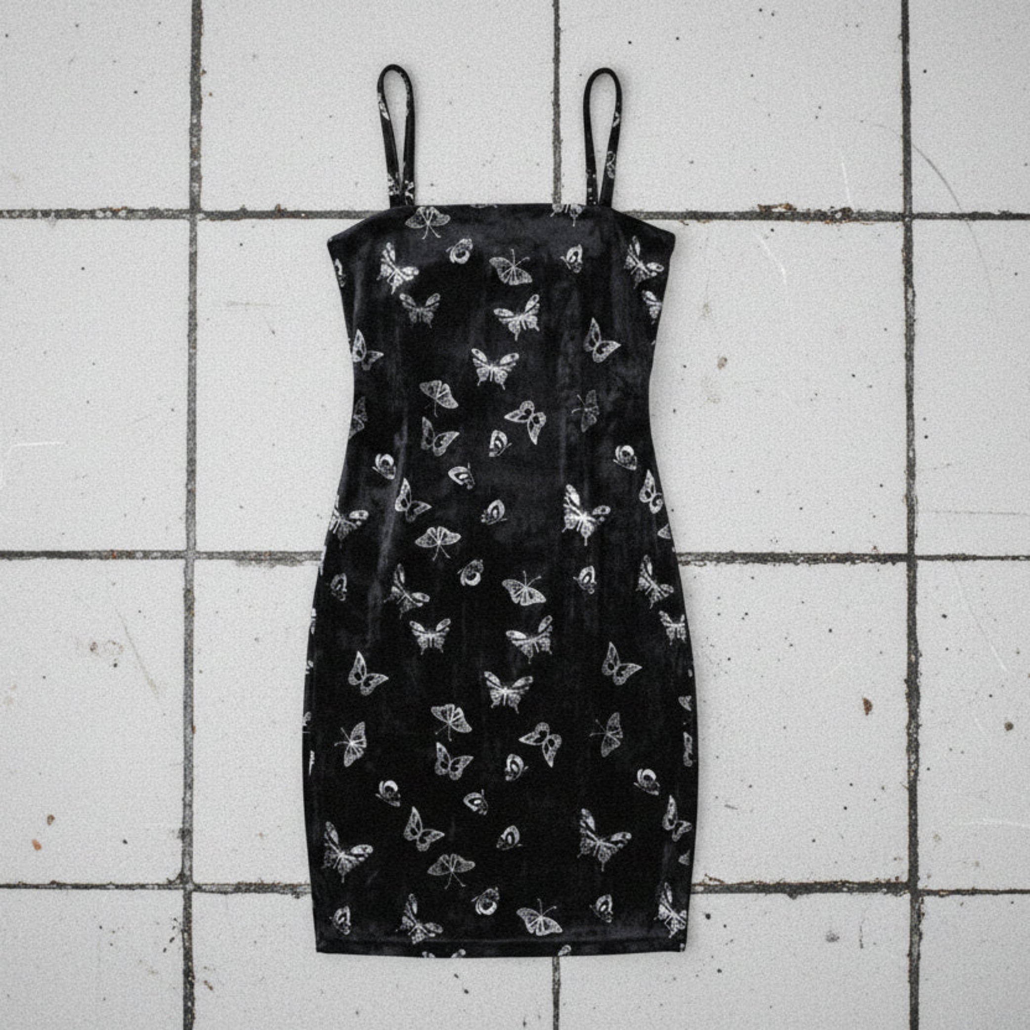 Velvet Butterfly Dress