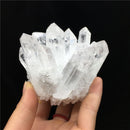 Natural White Crystal Cluster Crystal Raw Stone (Variety)