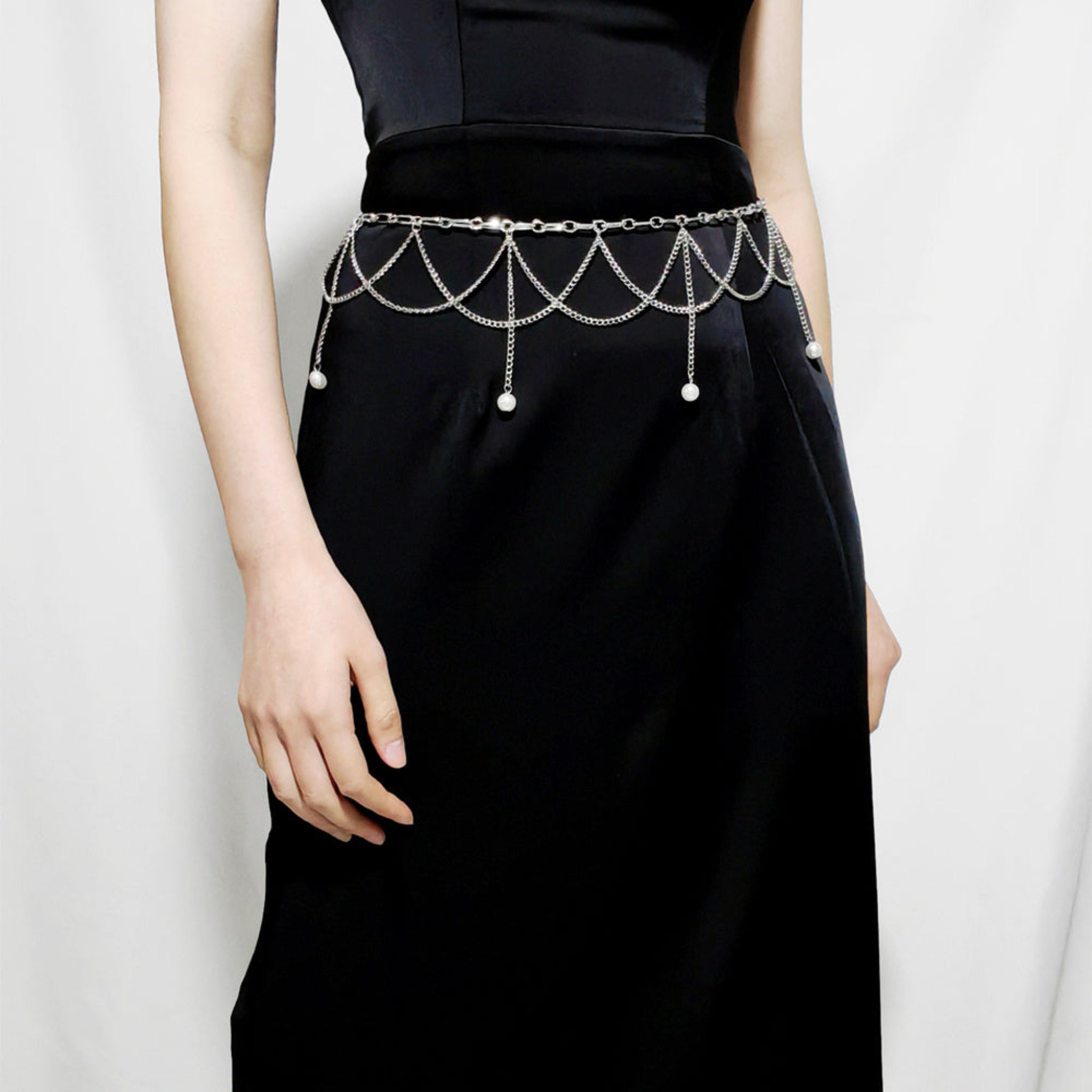 Pearl Shell Pendant Waist Chain