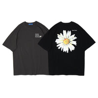 Daisy print casual Tee
