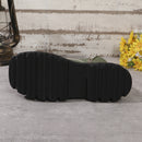 Platform Round Toe Boots