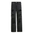 Distressed High-rise Jeans