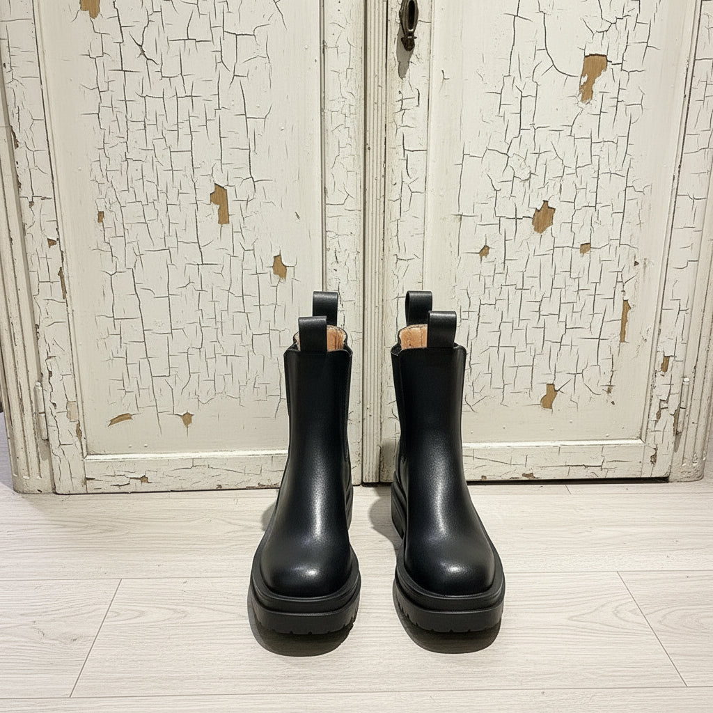 Pull Up Womens Martin Boots