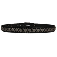 Vintage Genuine Leather Rivet belt
