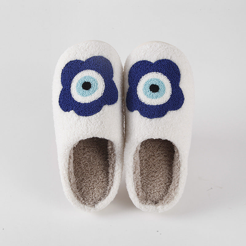 Cozy Third Eye Flower Slippers