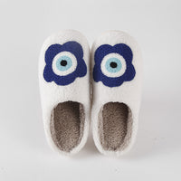 Cozy Third Eye Flower Slippers