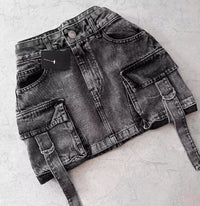 Alternative Denim Skirt