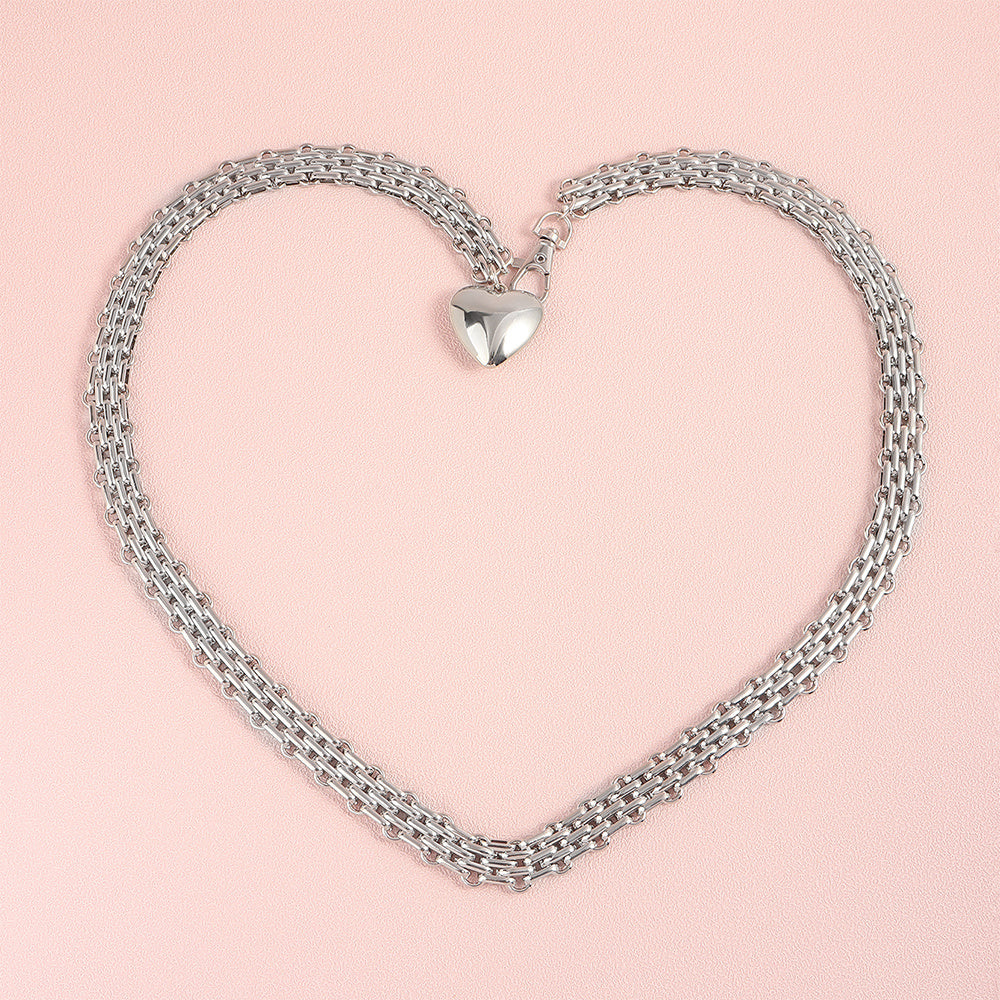 "Love Chain" Pendant Waist Belt