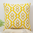 Luxe Yellow bedside pillow