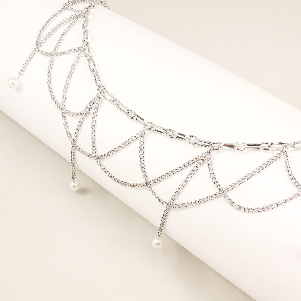 Pearl Shell Pendant Waist Chain
