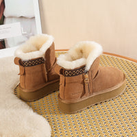 ZZ Side Zip Snow Boots