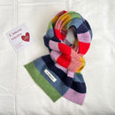 "Technicolor Toast" Retro Scarf