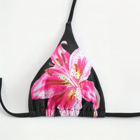 "Midnight Lei" Wrap Skirt Three-piece
