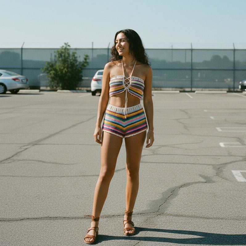 Sun Stripe Reverie Set