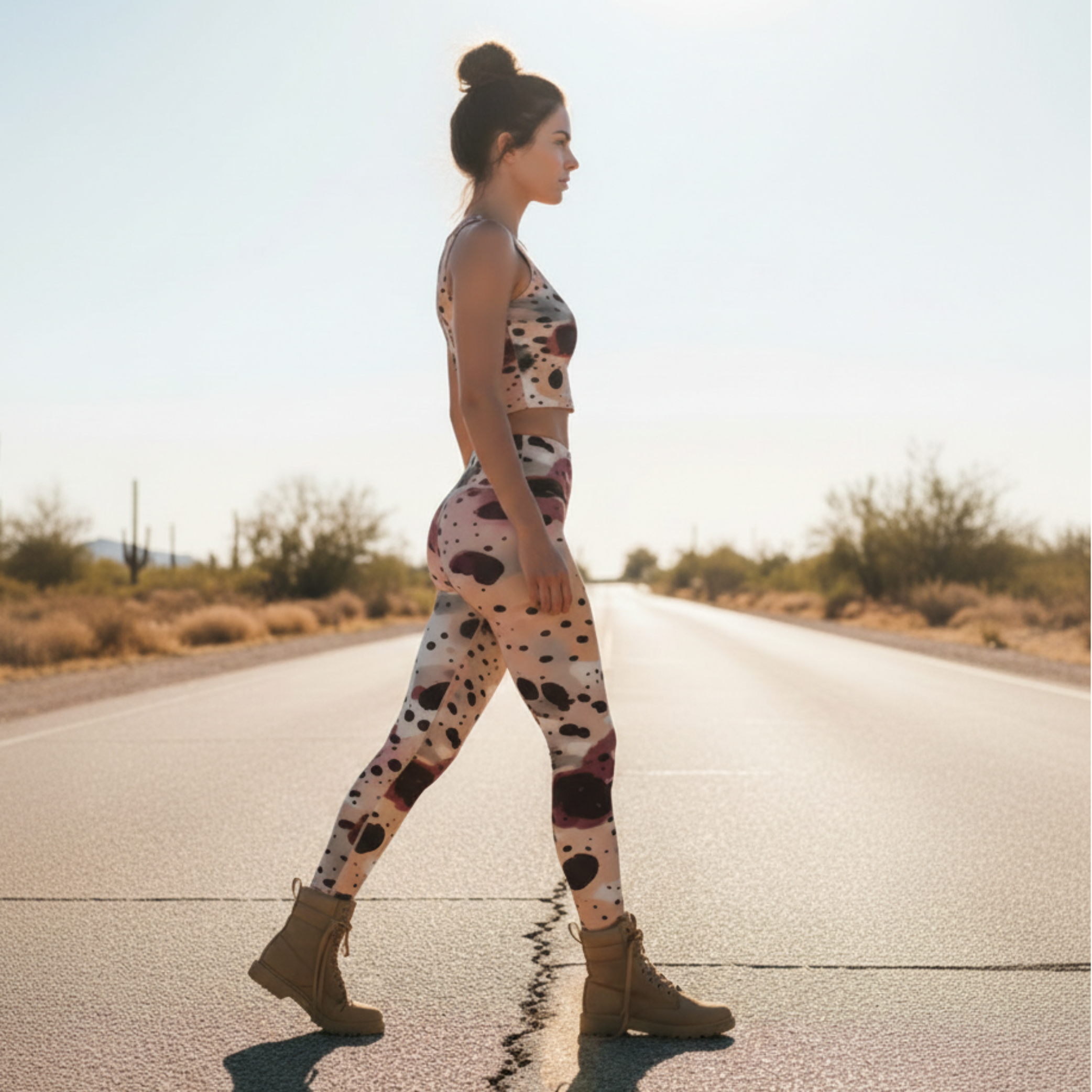 Dessert Run Yoga Leggings
