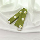 Flower Canvas Simple Loop Belt