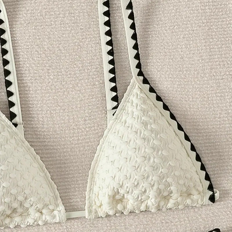 Triangle Swimsuit Split Bikini