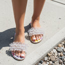 Flat Bottom Rhinestone Slips