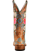 Vintage Flower Western Boots