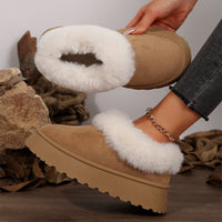 Cozy Cotton Slip On Booties