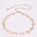 Gold Leaf Metal Belt