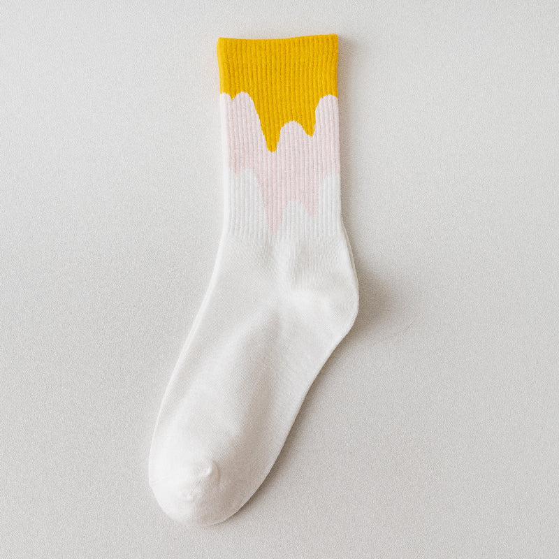 Ice Cream Tube Socks