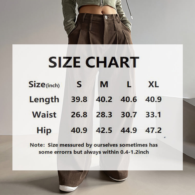 High-Waisted Pleated Trousers