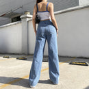 Distressed High-rise Jeans