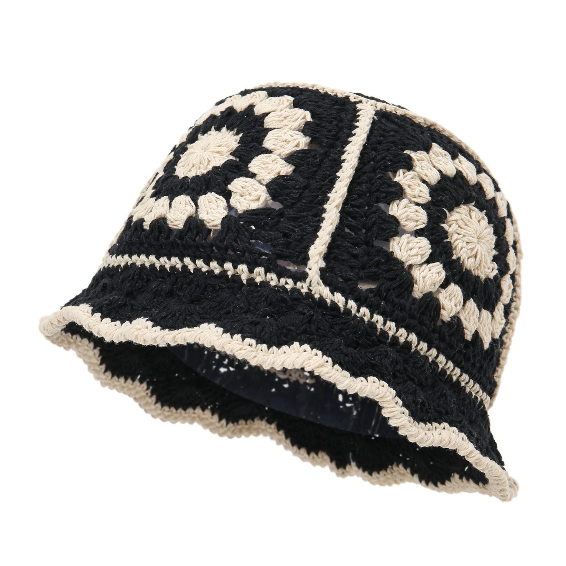 Knitted Doily Fisherman Hat