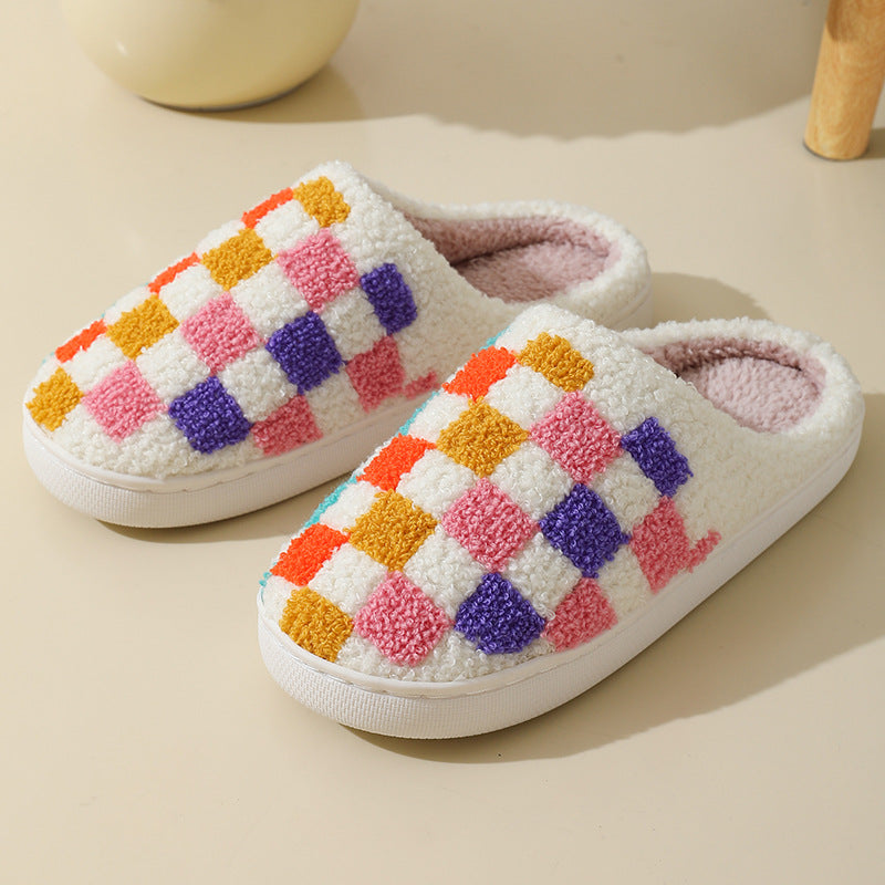 Checkerboard Slippers