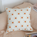Flower Embroidered Pillowcase