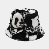 Panda Plush Bucket Hat