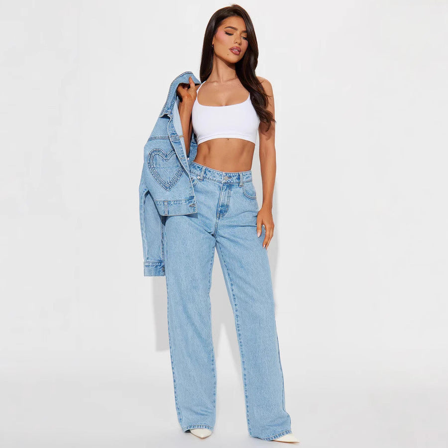 Love Pocket High Waist Jeans