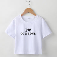 Slim Fit Short Sleeve Crop Top