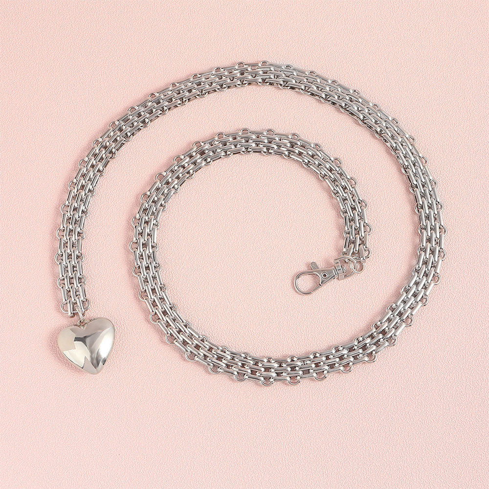 "Love Chain" Pendant Waist Belt