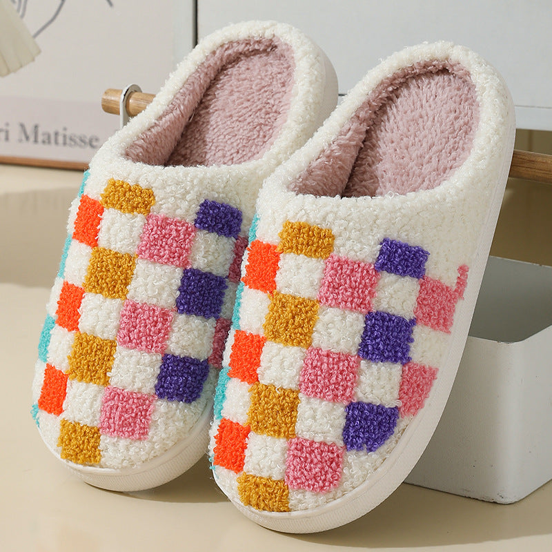 Checkerboard Slippers