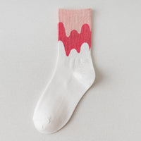 Ice Cream Tube Socks