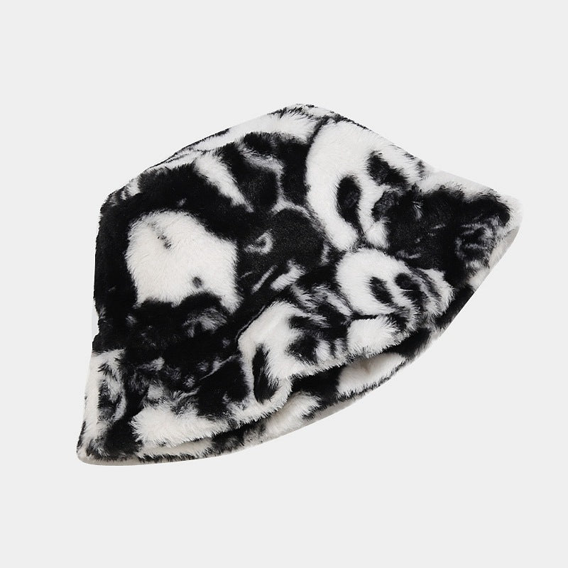 Panda Plush Bucket Hat