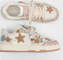 Artsy Star Platform Sneakers