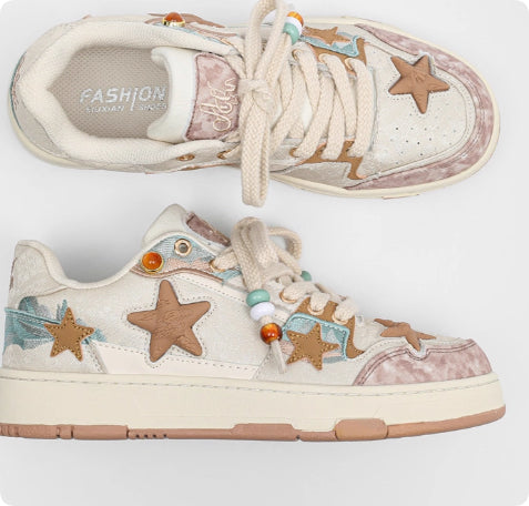 Artsy Star Platform Sneakers
